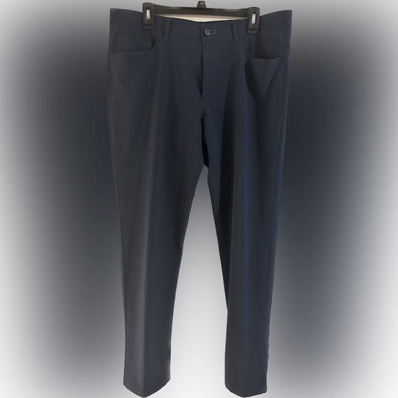 Public Rec Pants Euc Public Rec Straight Fit Navy Blue Pants Look